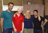 With King Kong start Naomi Watts at our studio after an ADR session
